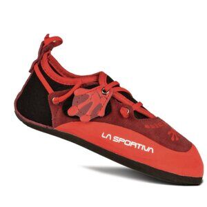 LA SPORTIVA Stickit Climbing Shoes in Chilli Poppy Outdoor Gorpcore Kid's 1/1.5